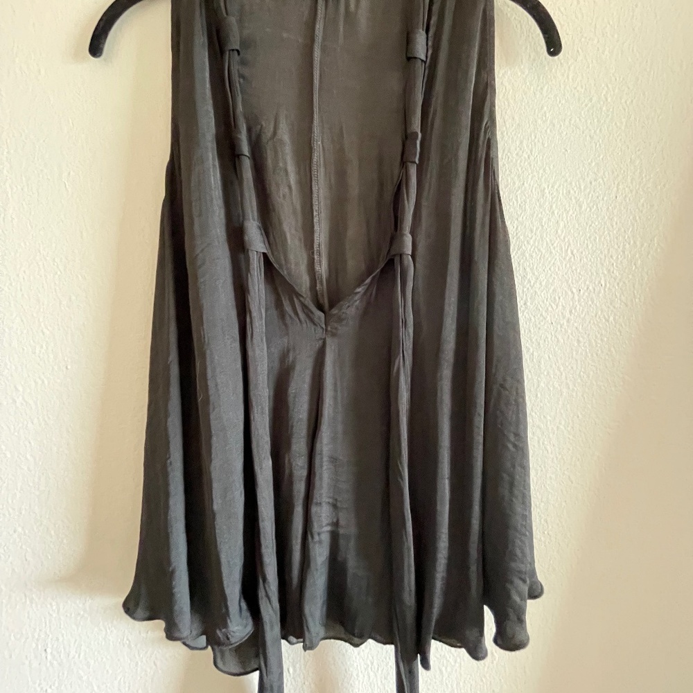 New without tags - Free People Intimately Silk Black Tank